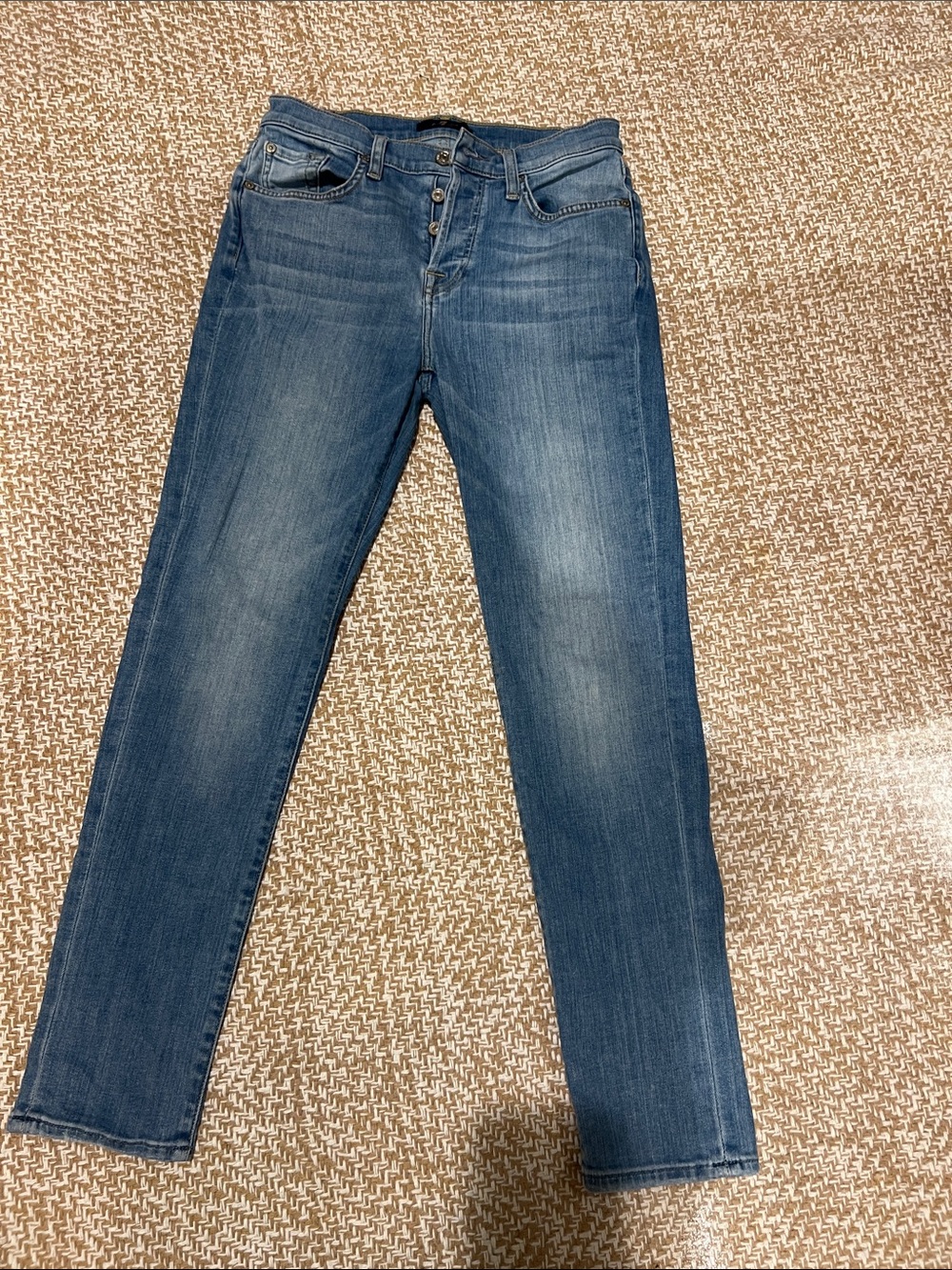 7 for all Mankind - Women's Blue Jeans - Slim Straight size 25